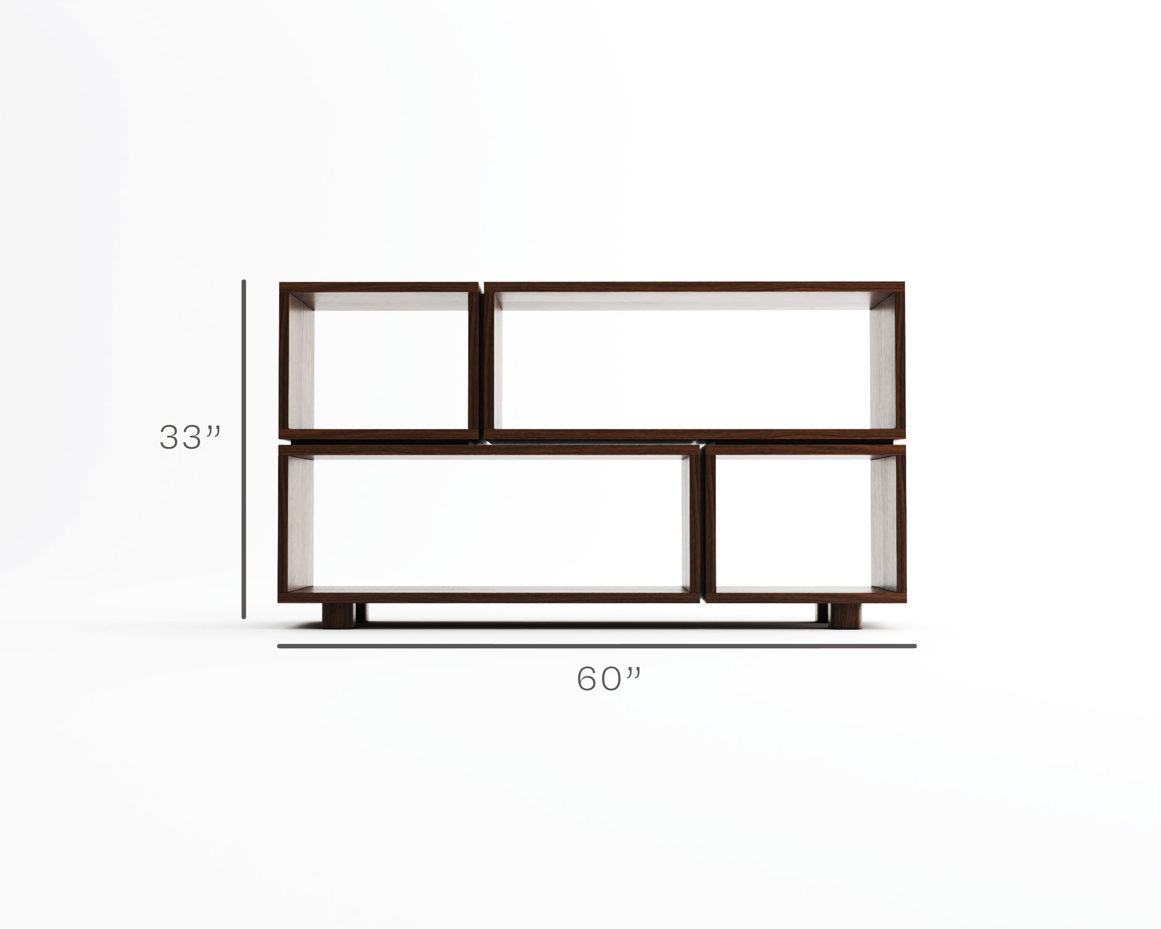 Seb Console - 60" x 2 tier
