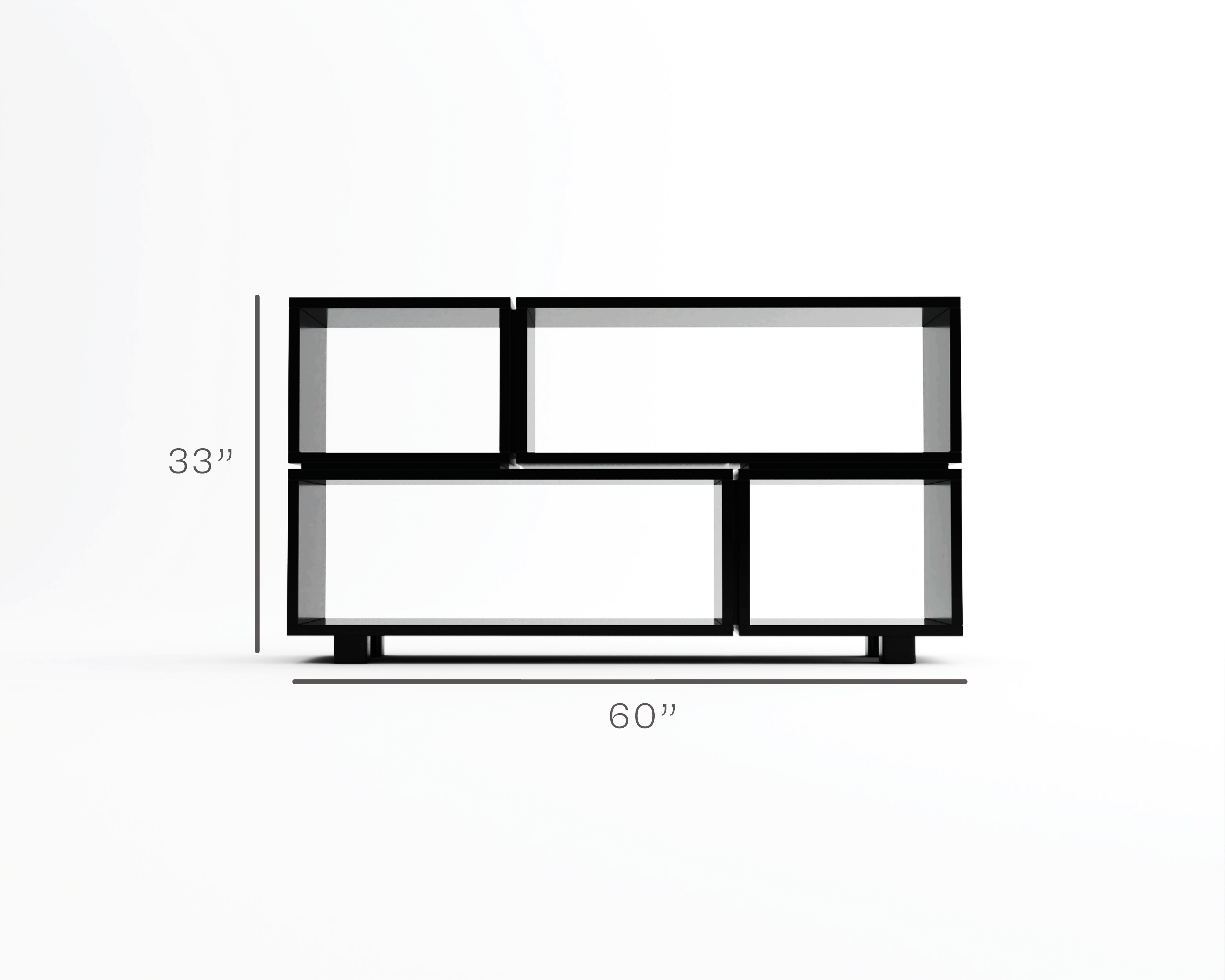 Seb Console - 60" x 2 tier