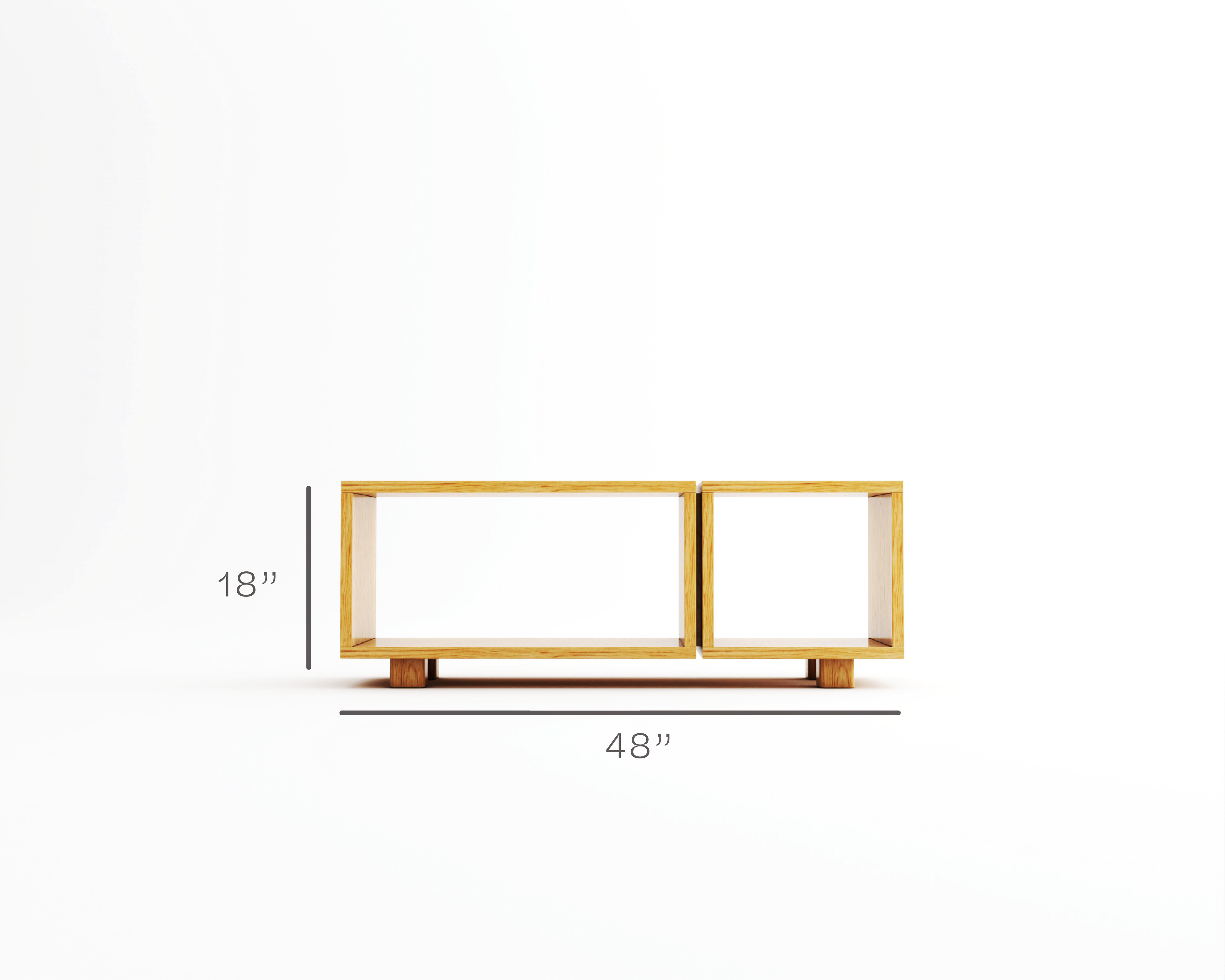 Seb Console - 48" x 1 tier