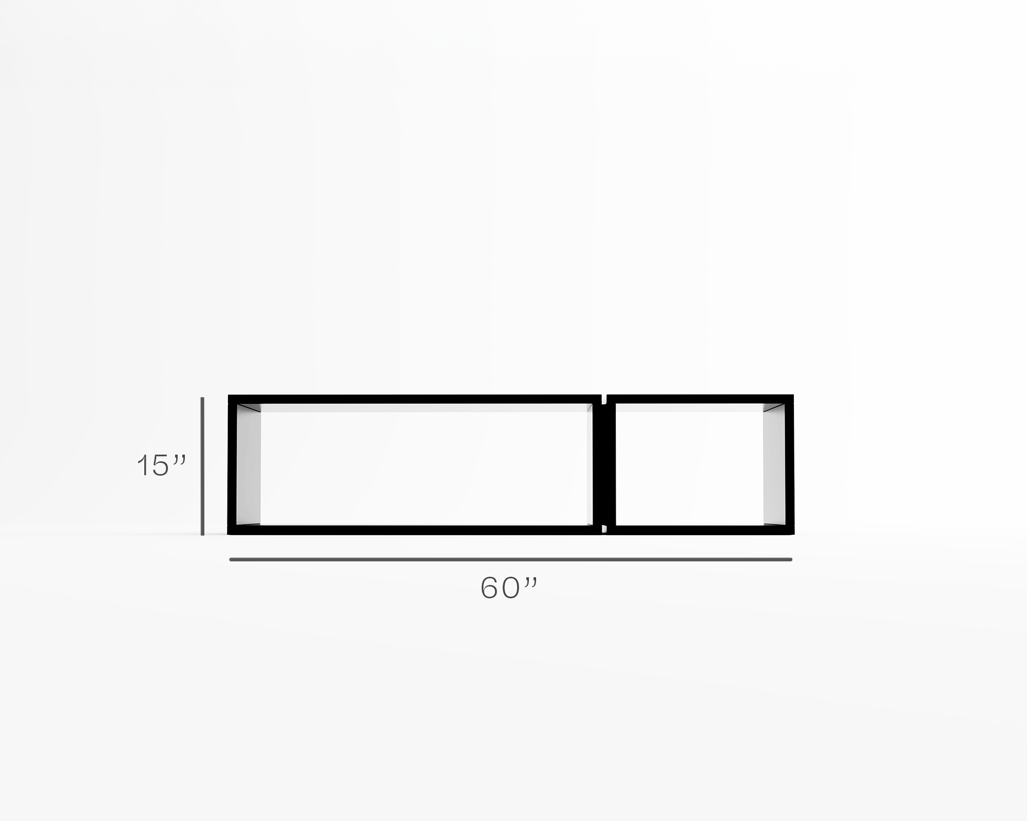Seb Bookshelf - 60"