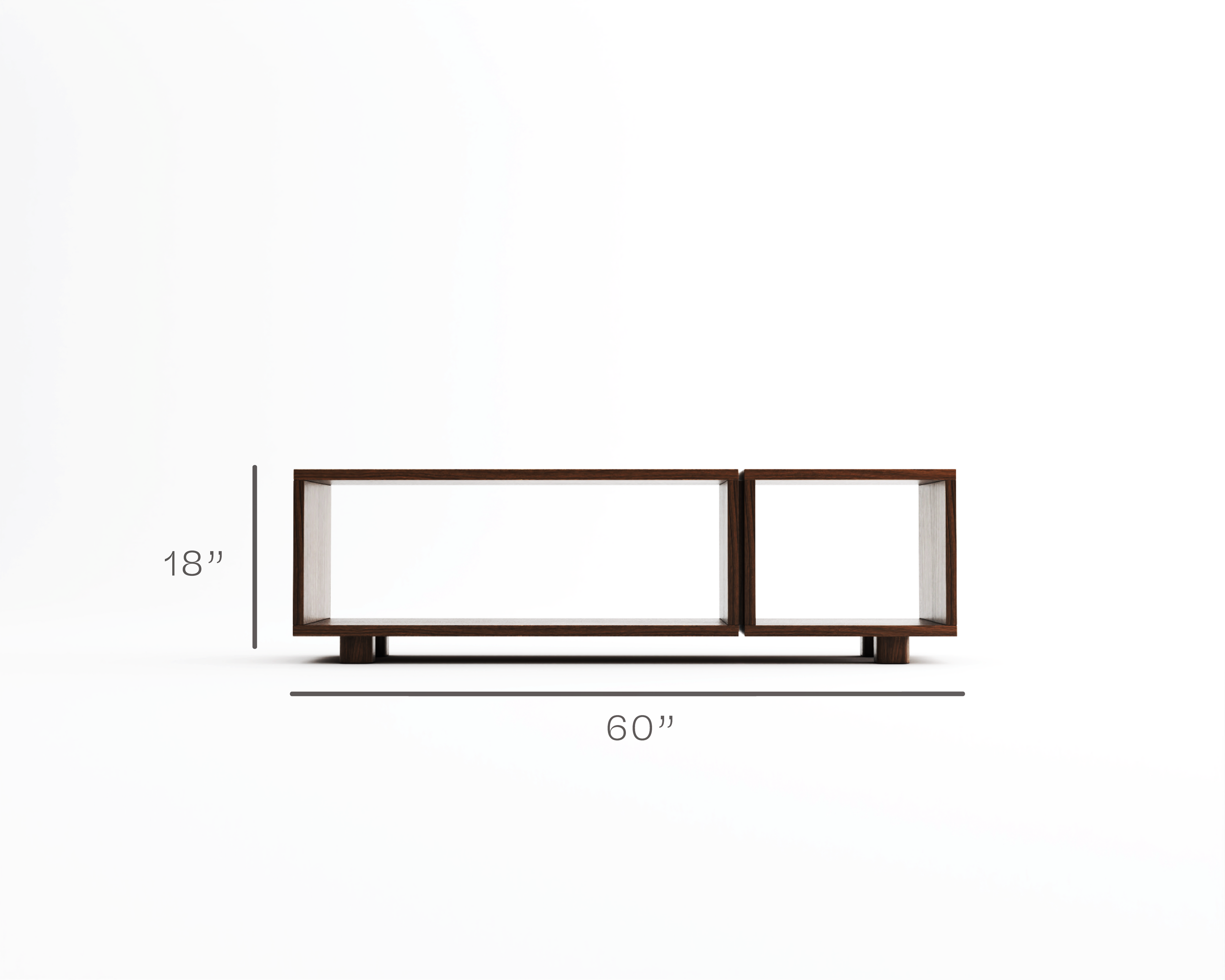 Seb Console - 60" x 1 tier