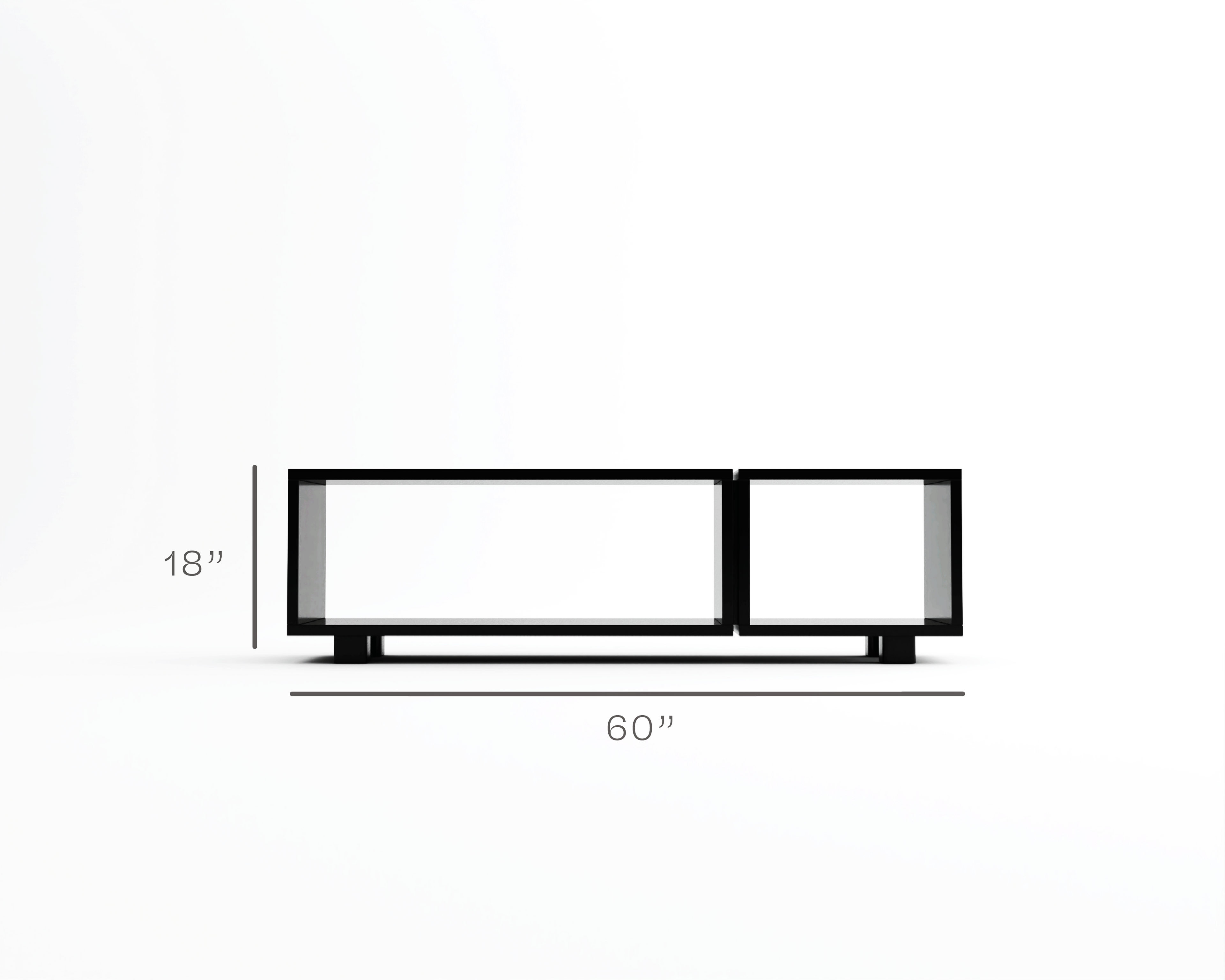 Seb Console - 60" x 1 tier