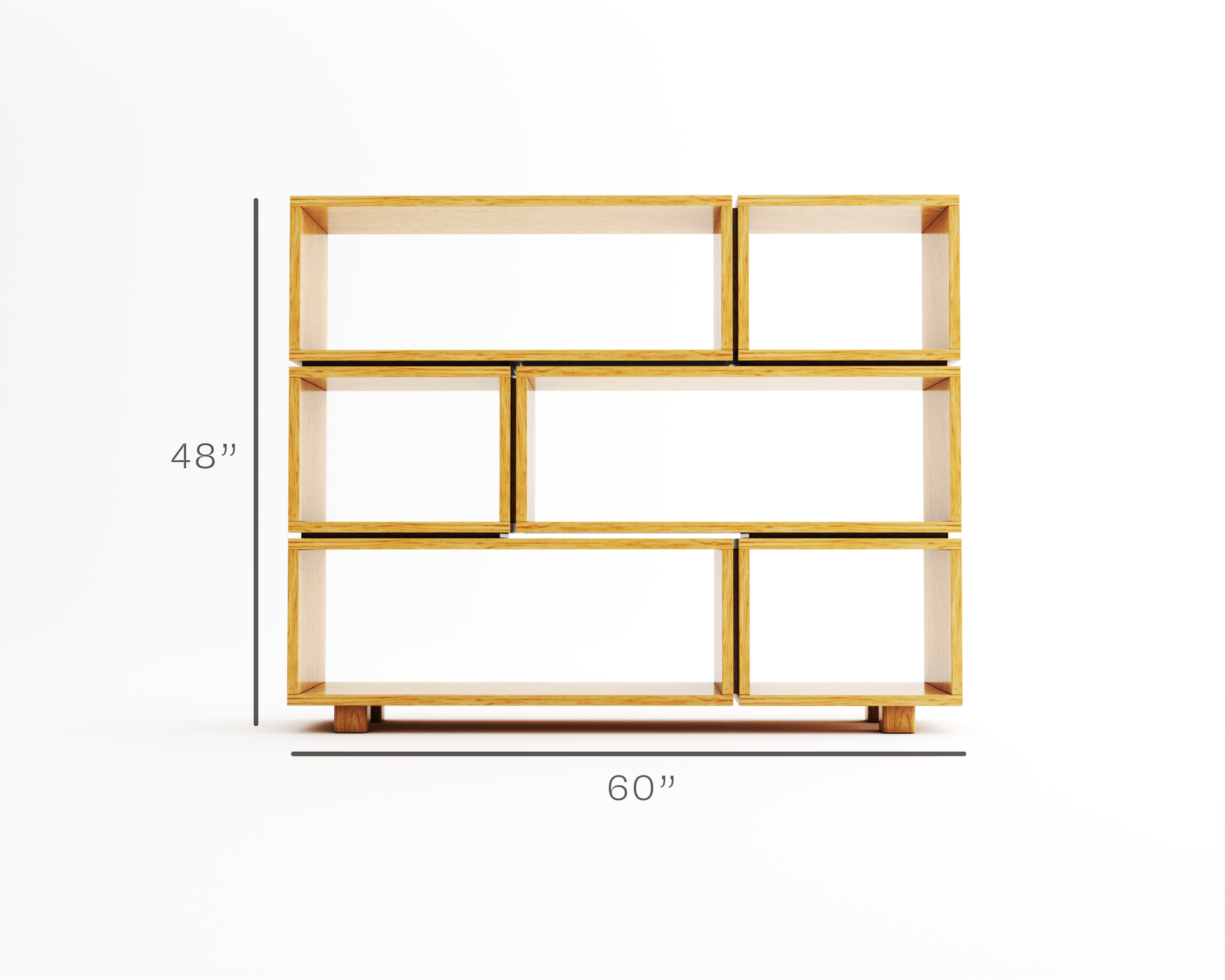 Seb Console - 60" x 3 tier