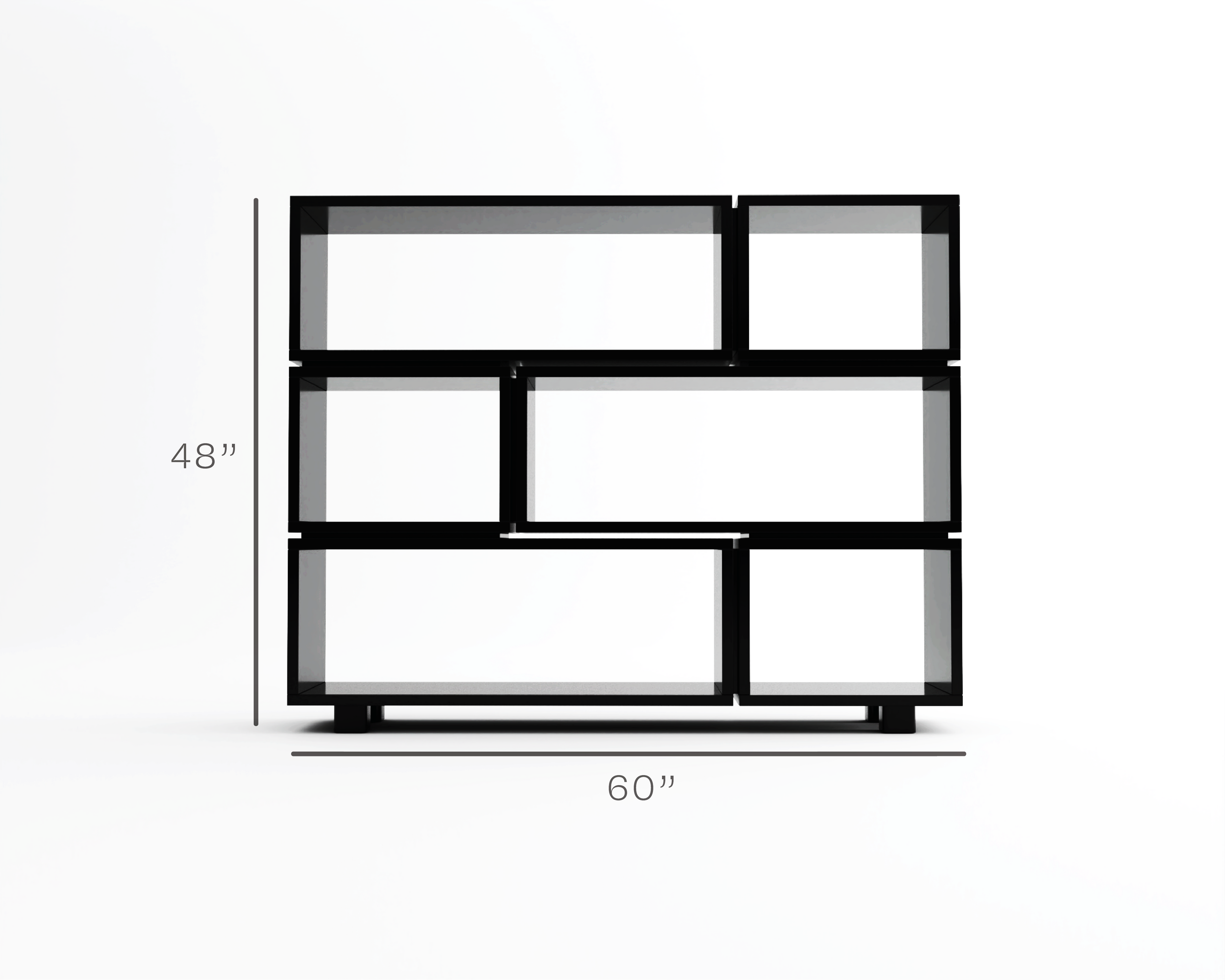 Seb Console - 60" x 3 tier