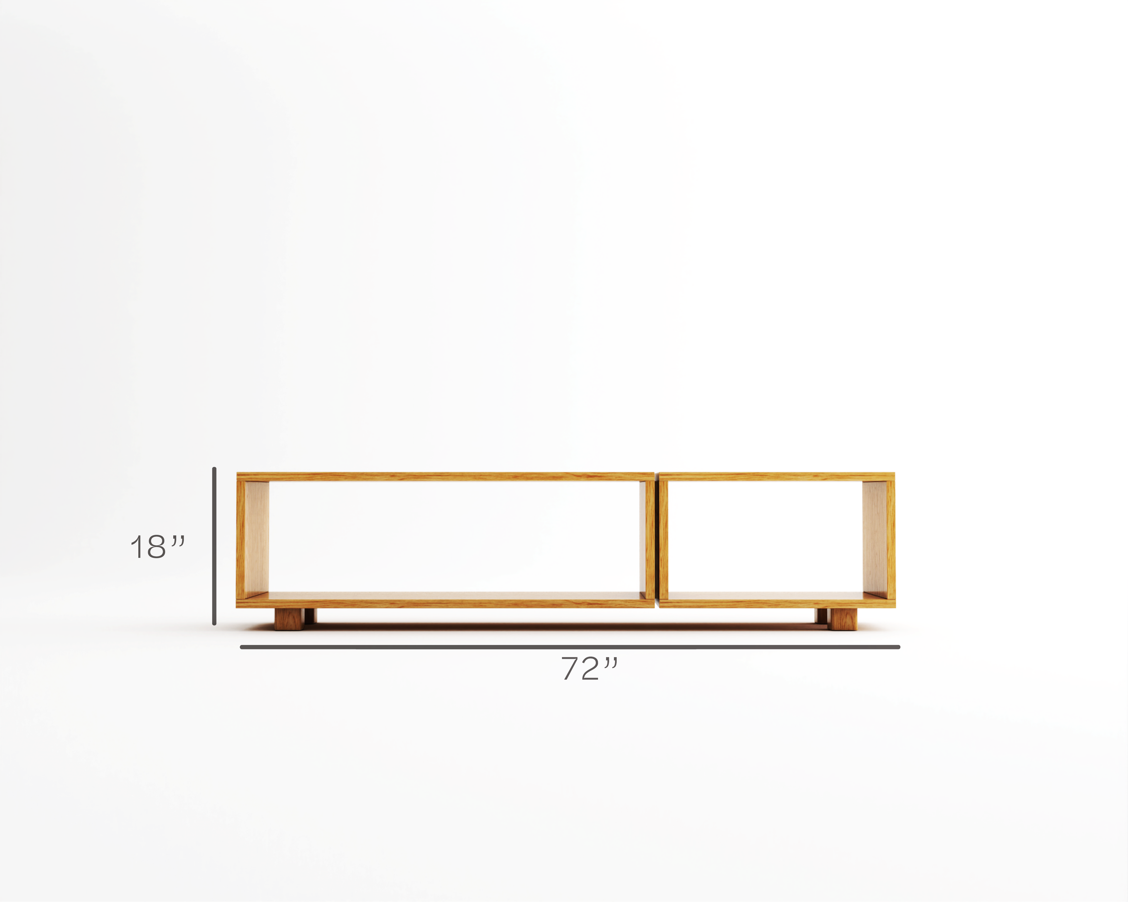 Seb Console - 72" x 1 tier