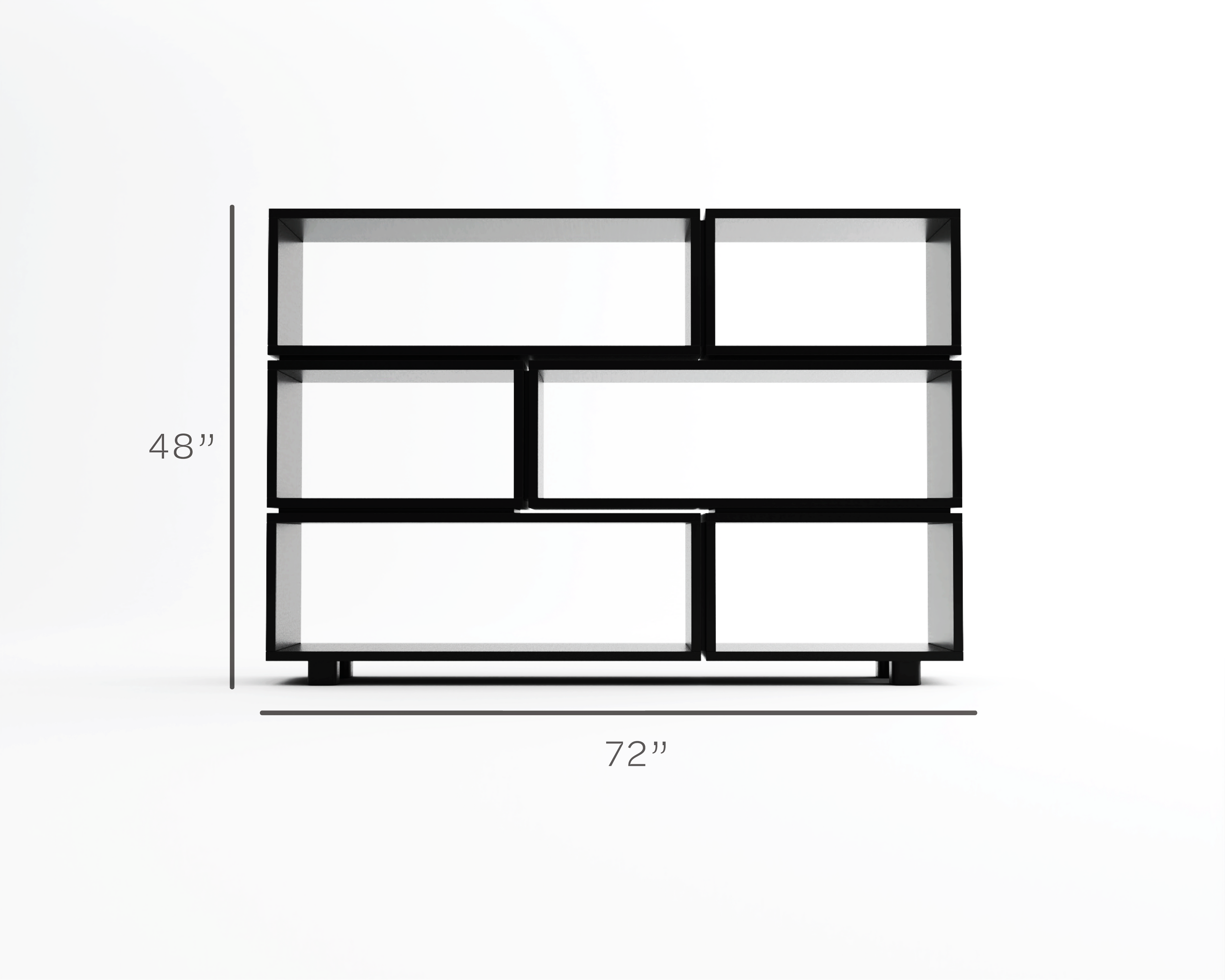 Seb Console - 72" x 3 tier
