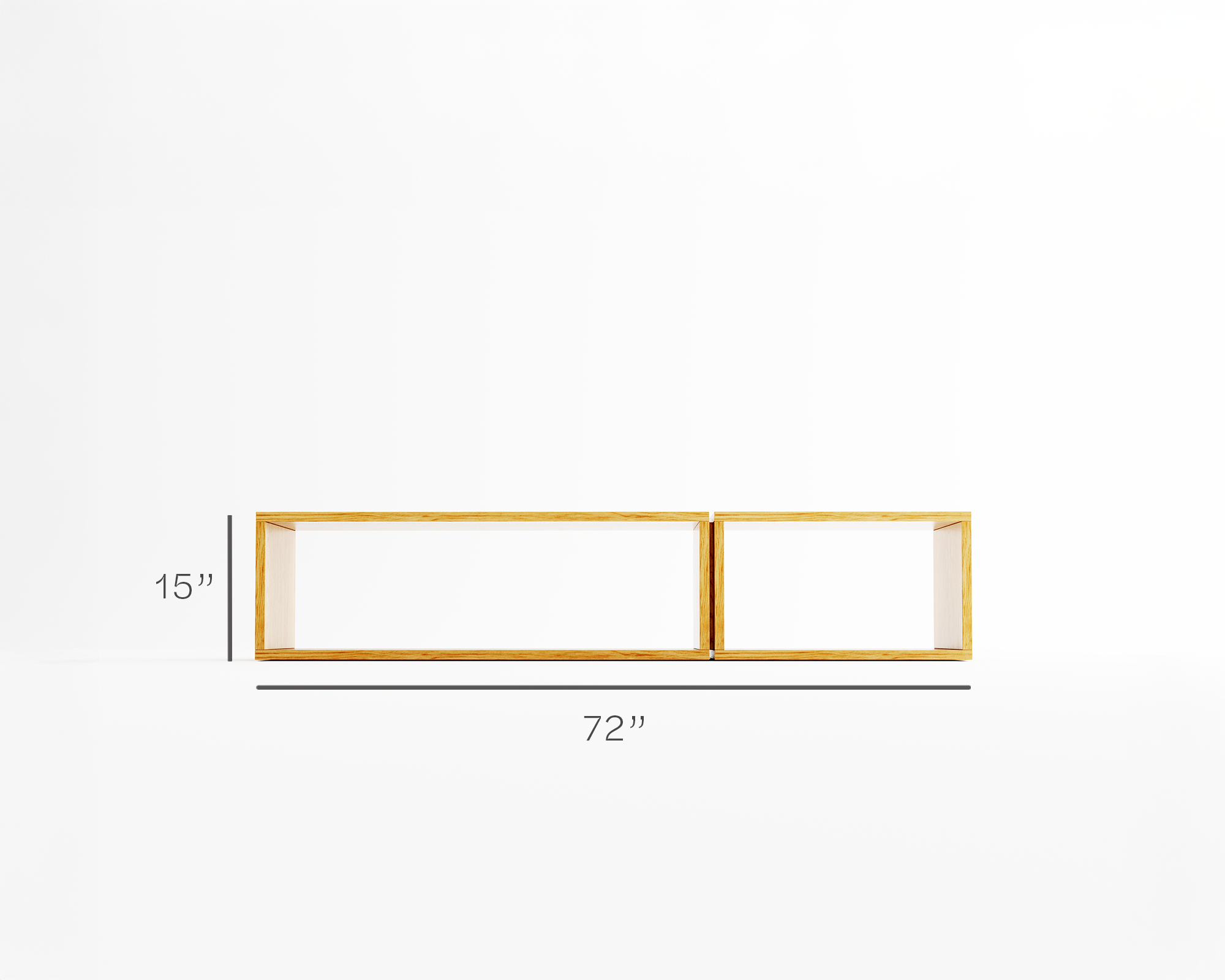 Seb Bookshelf - 72"