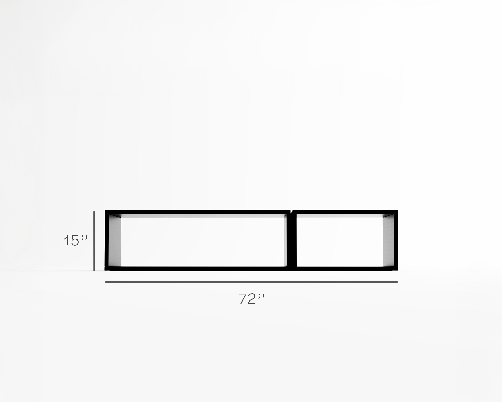 Seb Bookshelf - 72"