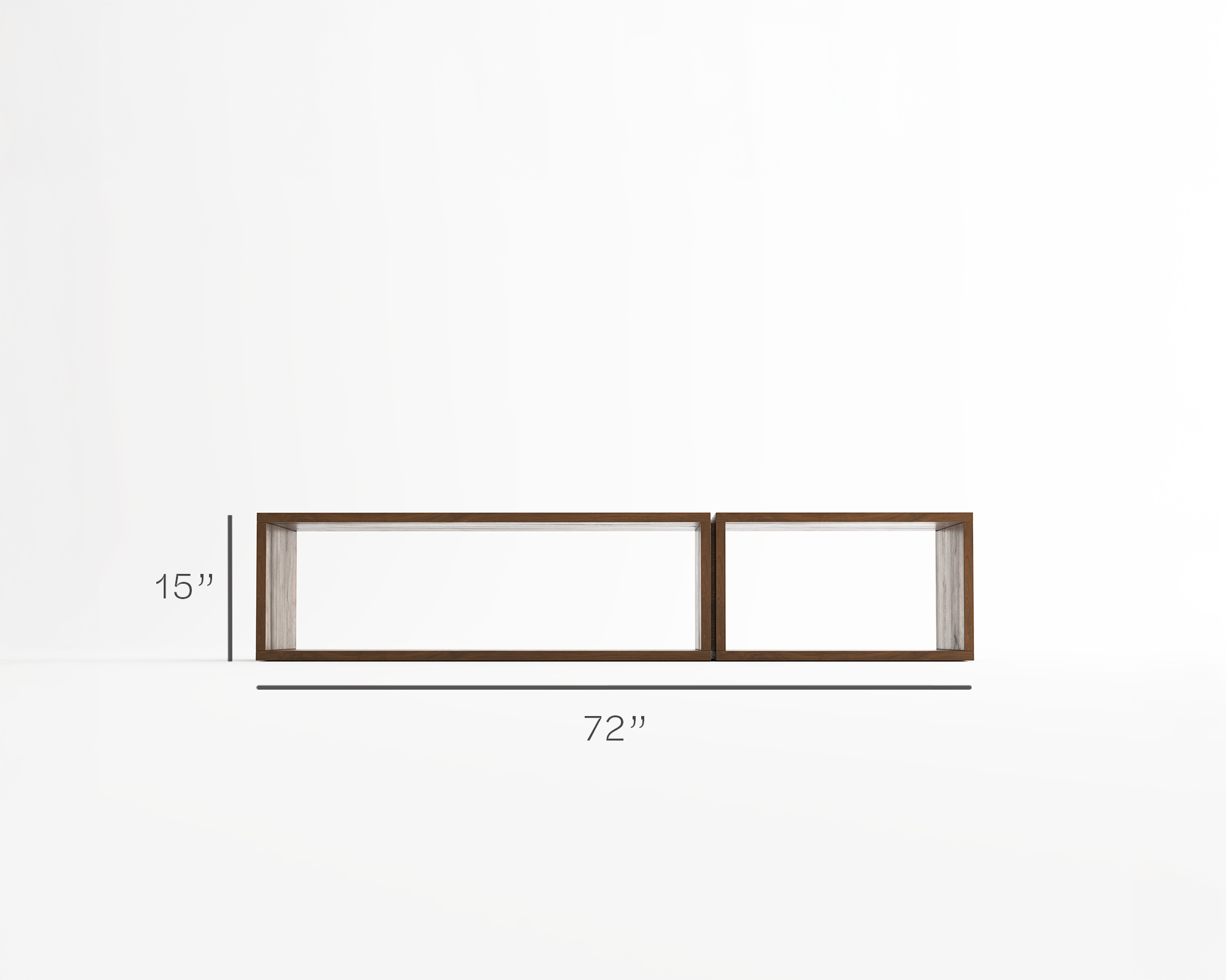 Seb Bookshelf - 72"
