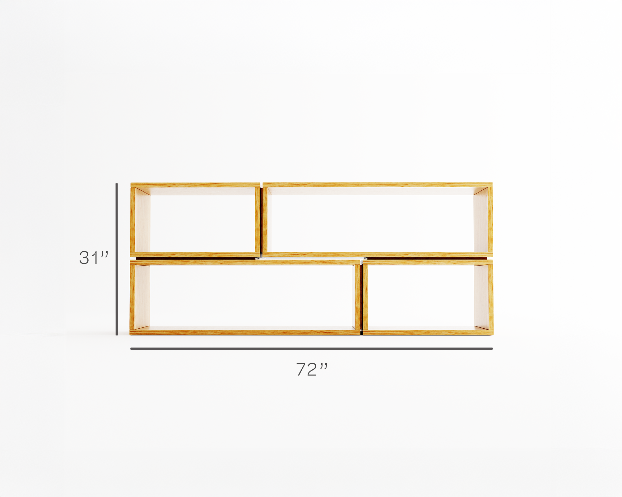 Seb Bookshelf - 72"