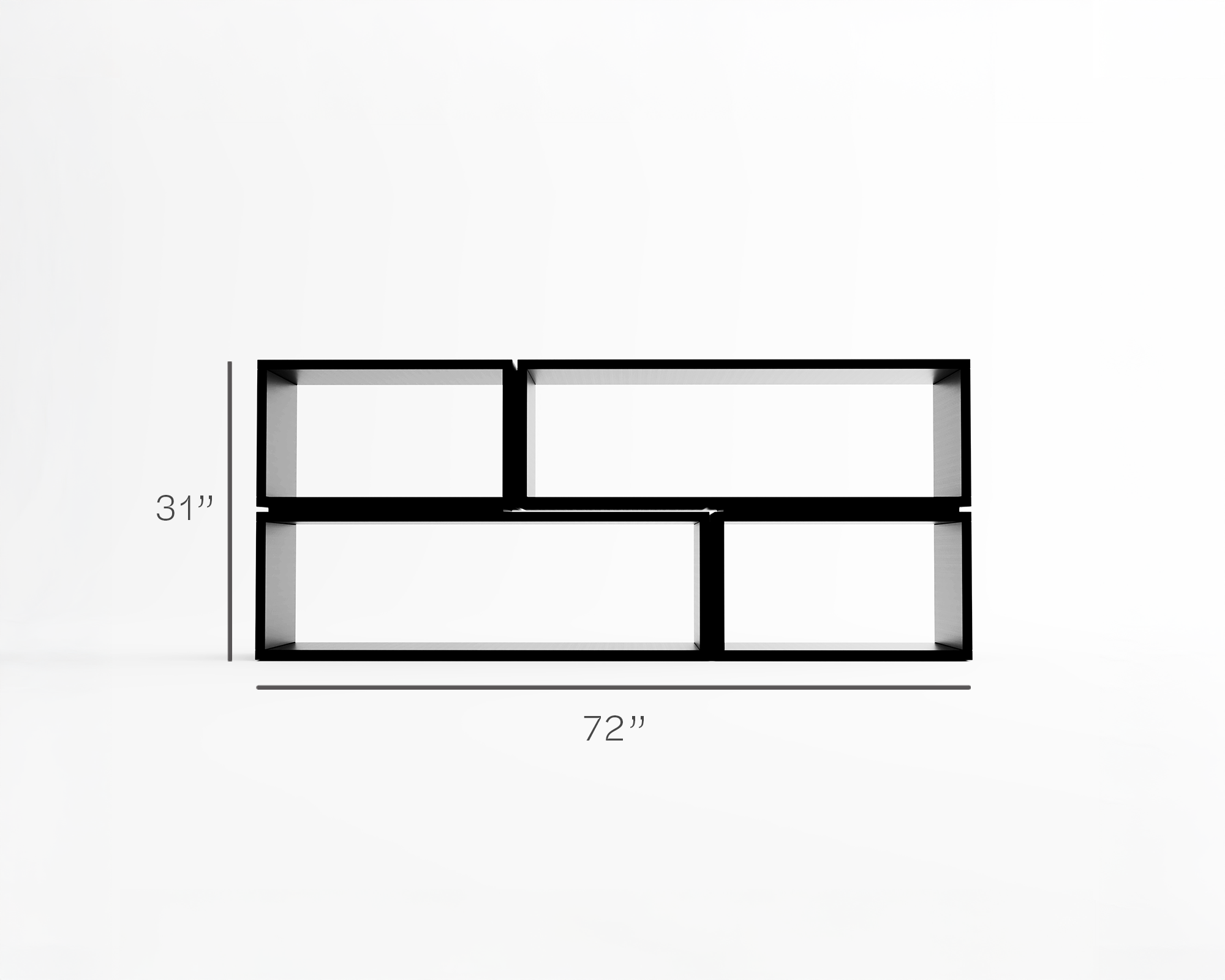 Seb Bookshelf - 72"