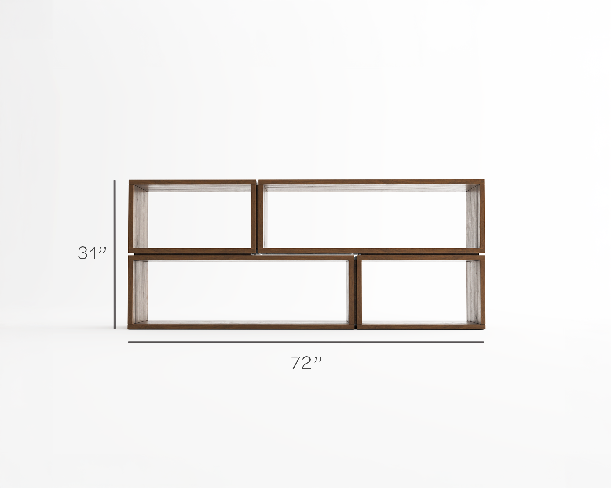 Seb Bookshelf - 72"
