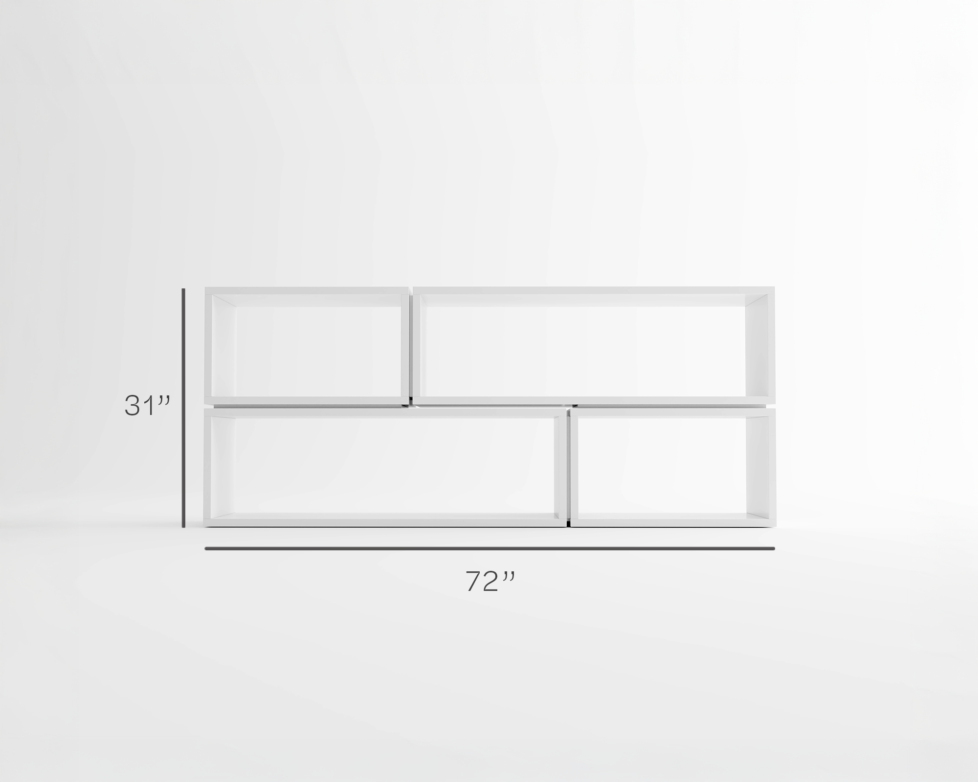 Seb Bookshelf - 72"