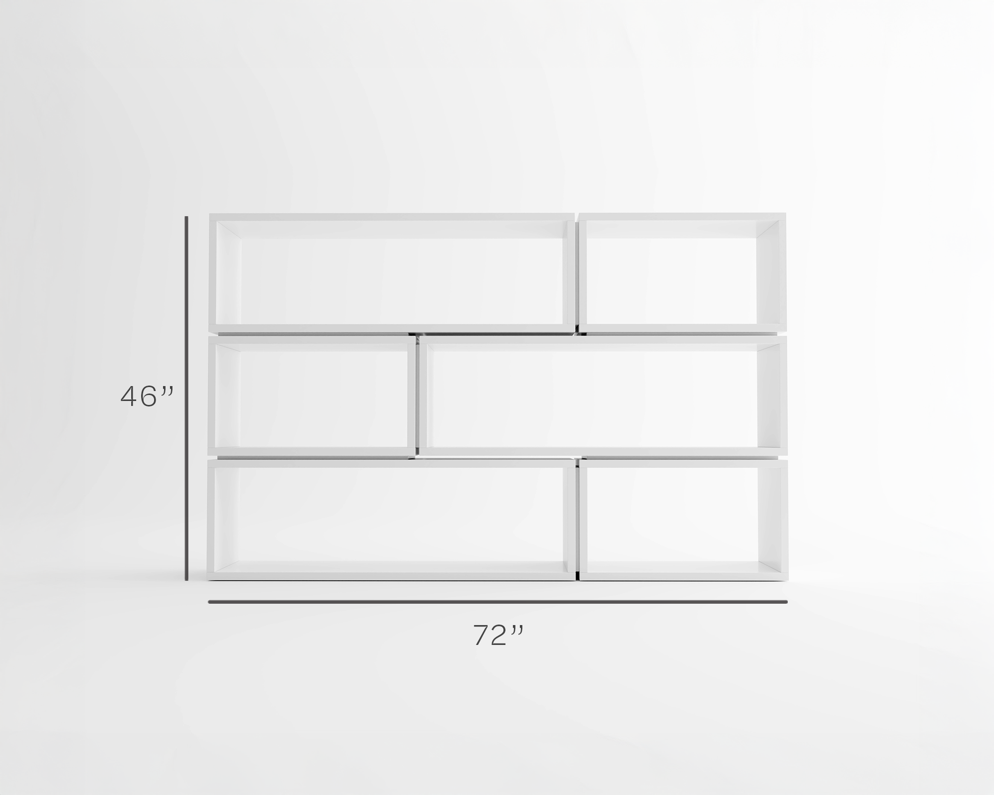 Seb Bookshelf - 72"
