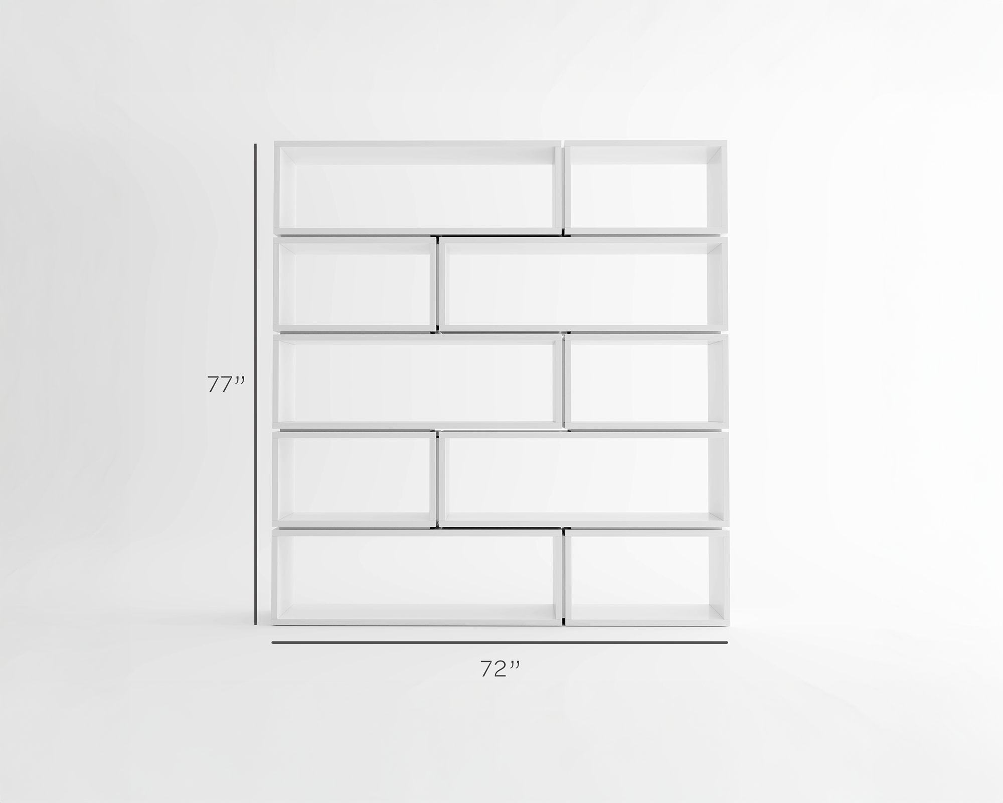Seb Bookshelf - 72"