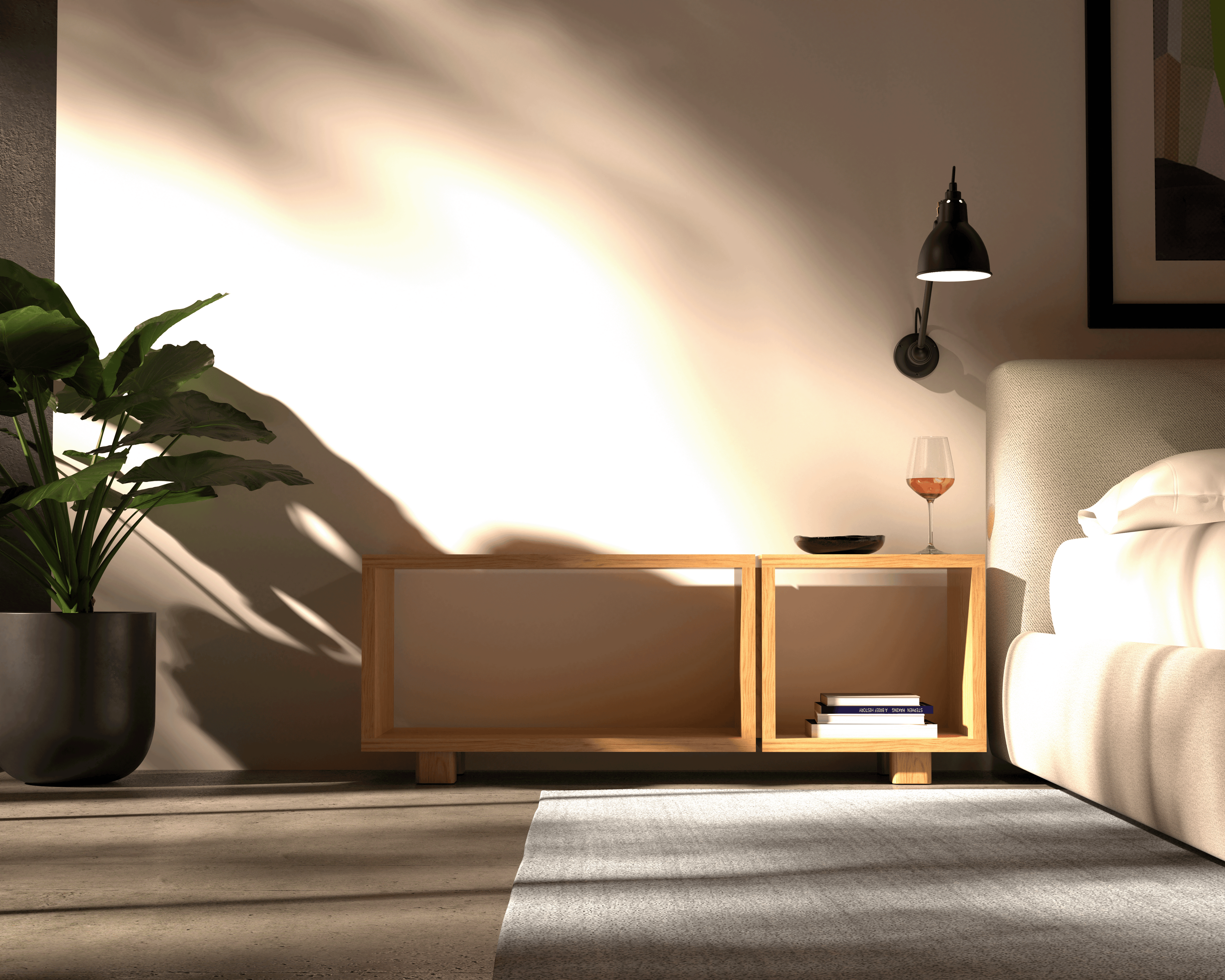 Seb Console - 48" x 1 tier