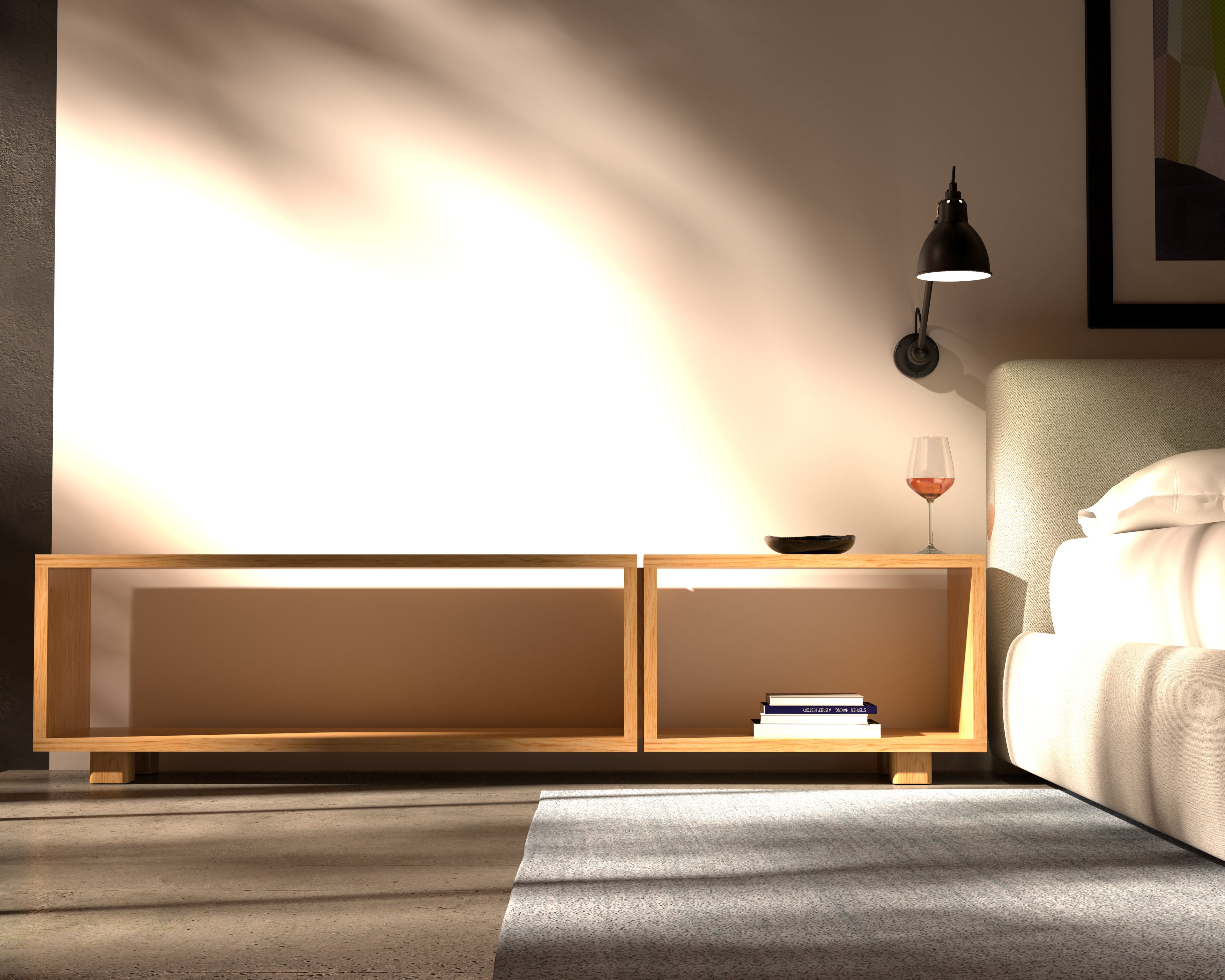 Seb Console - 72" x 1 tier