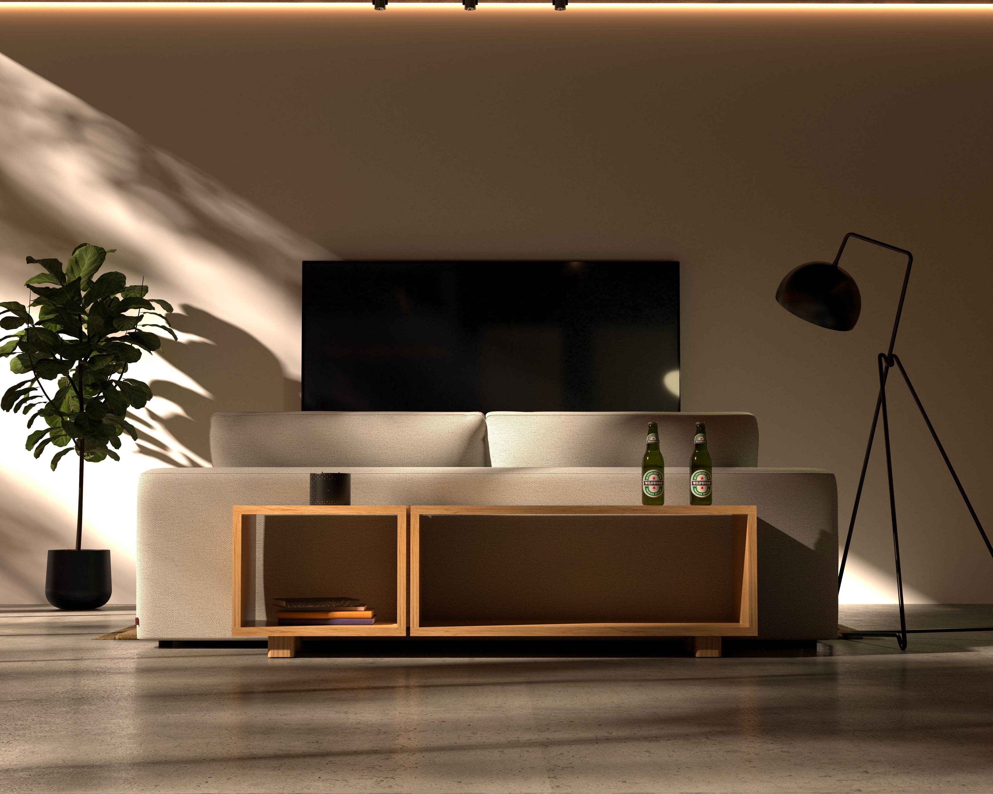 Seb Console - 60" x 1 tier