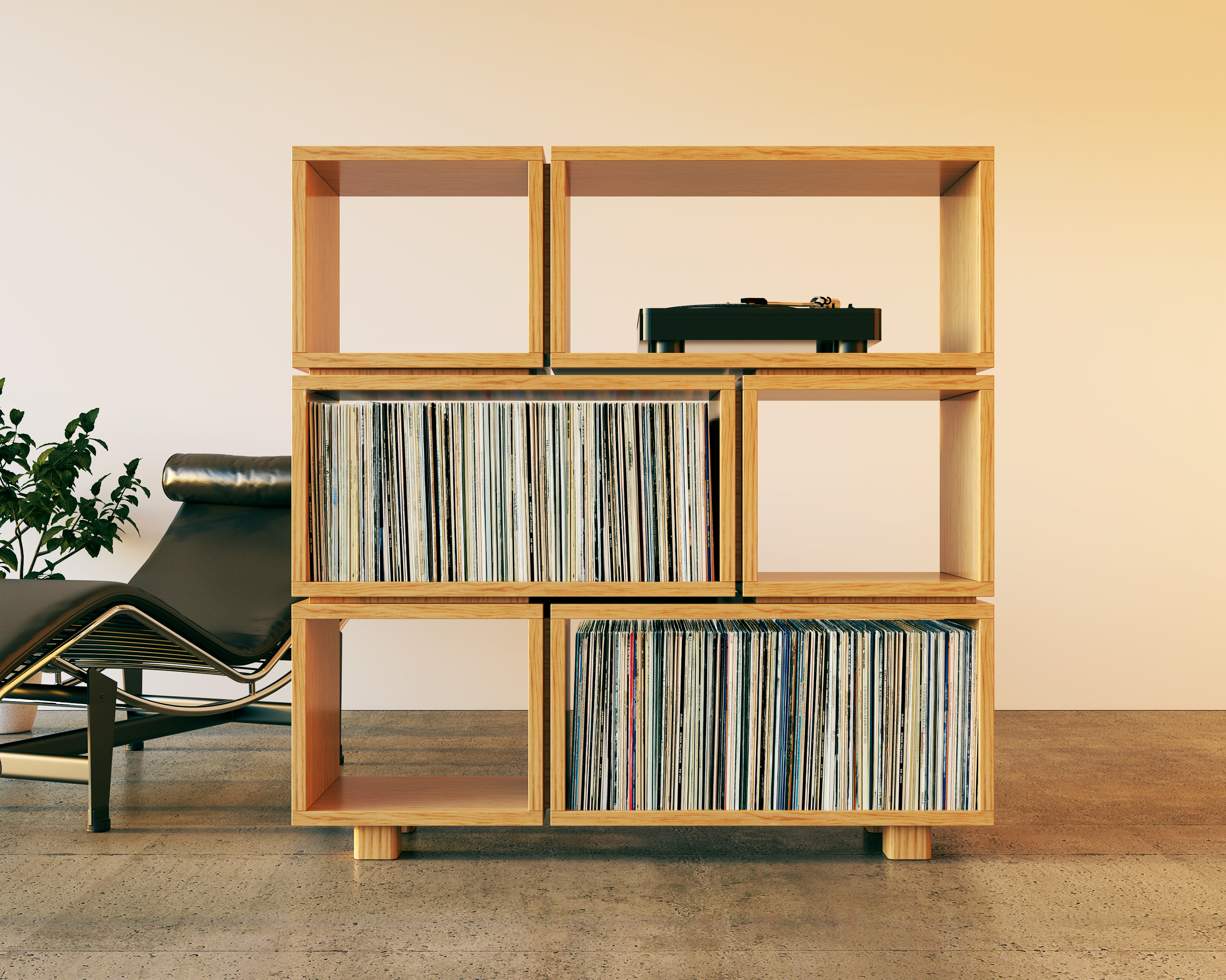 Seb Console - 48" x 3 tier