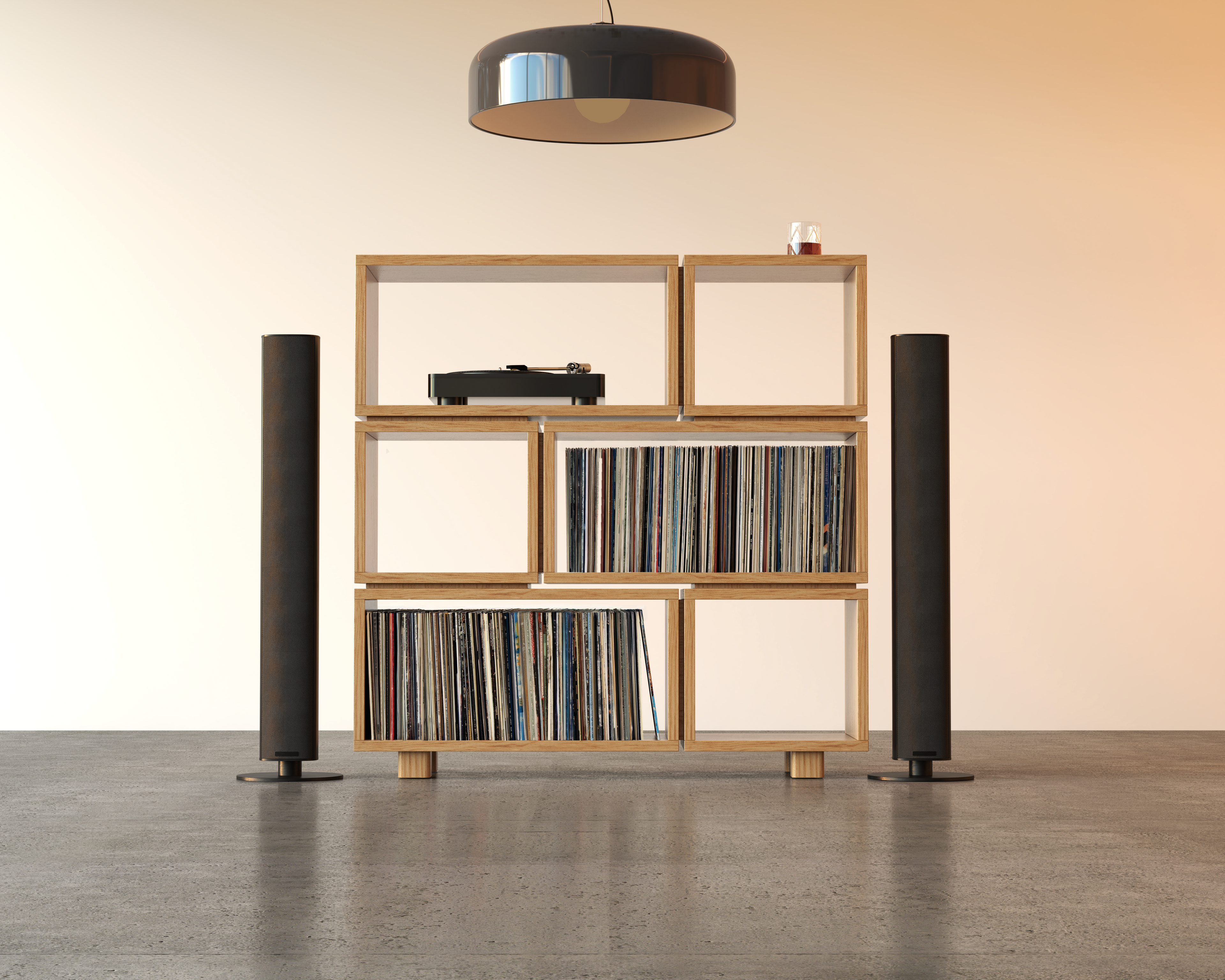 Seb Console - 48" x 3 tier