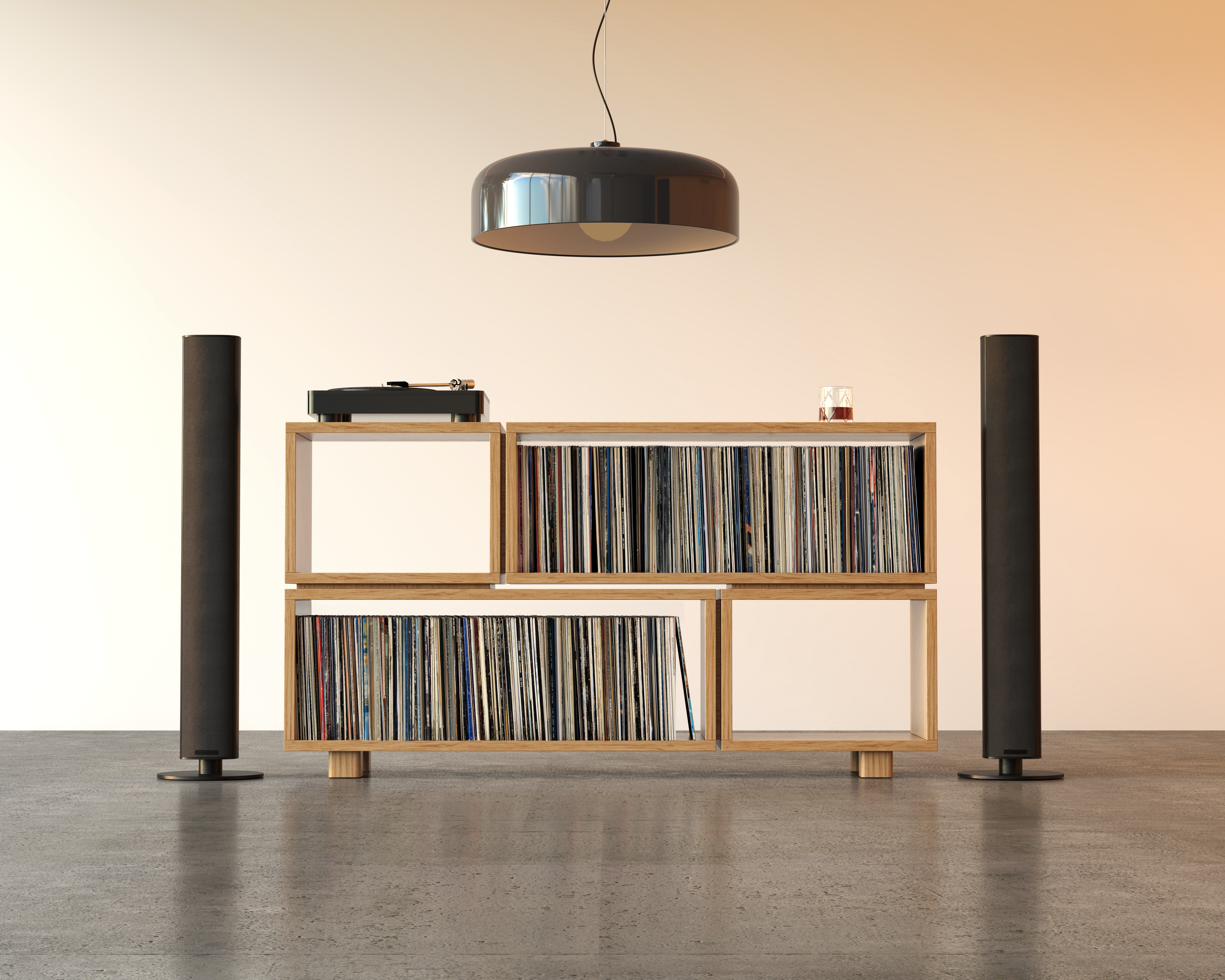 Seb Console - 60" x 2 tier