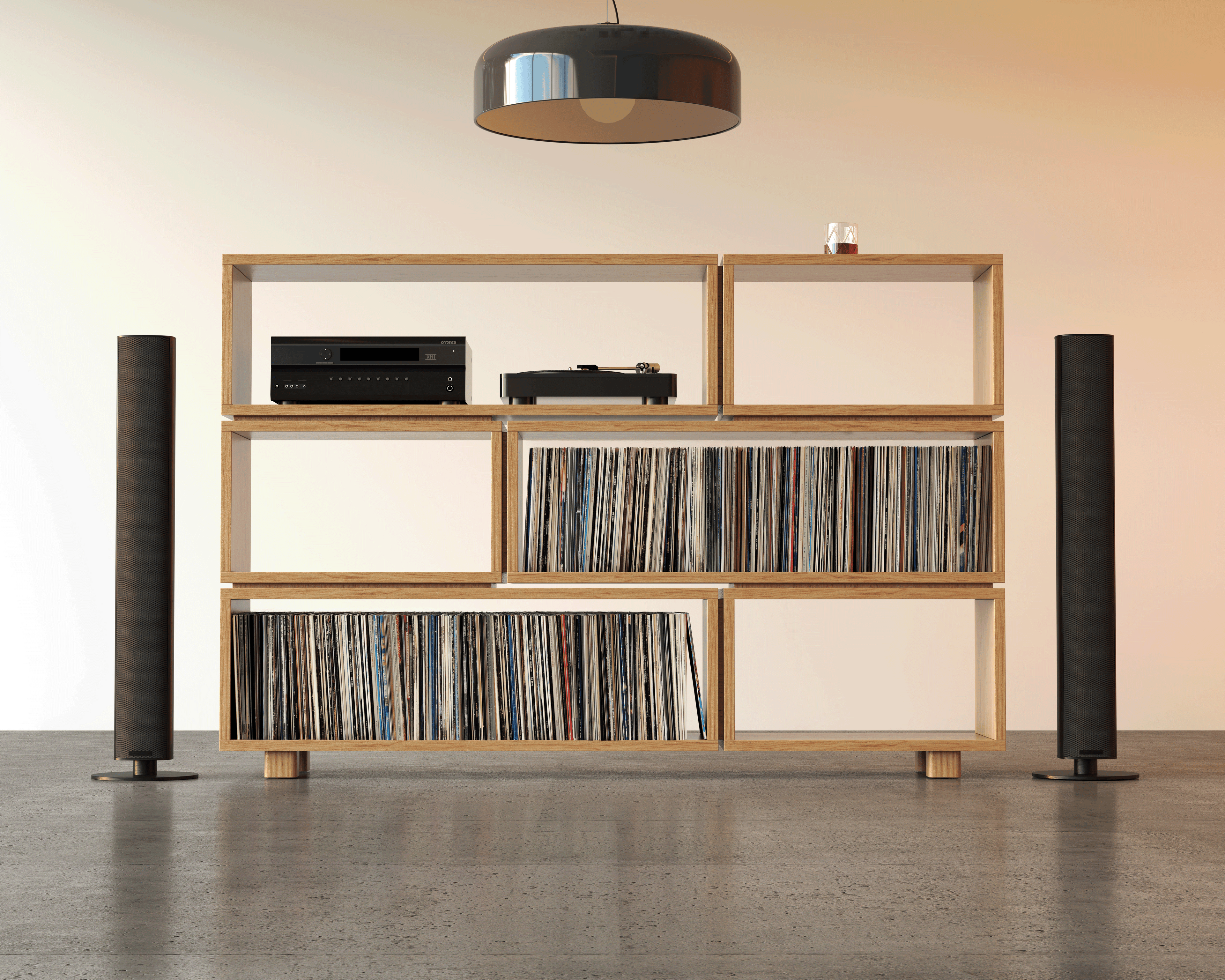 Seb Console - 72" x 3 tier